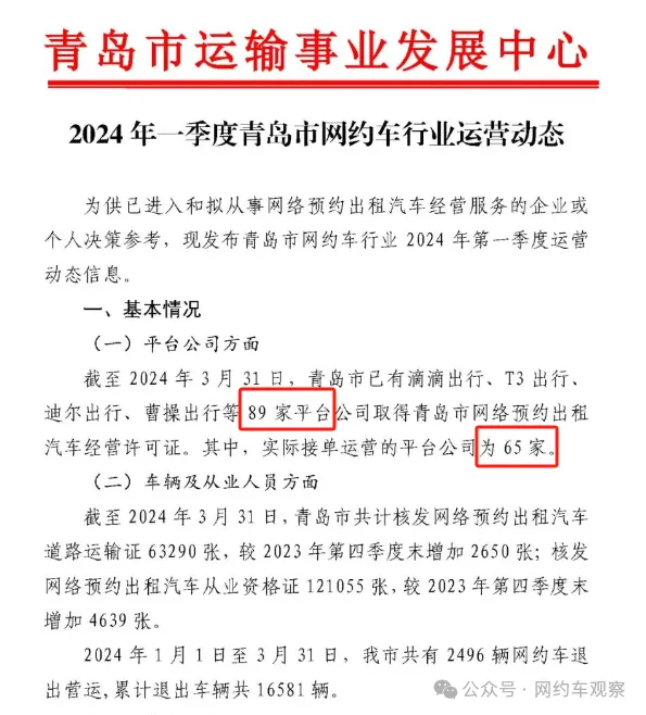 平台离场、司机撤退，多地提醒：网约车赚不到钱了